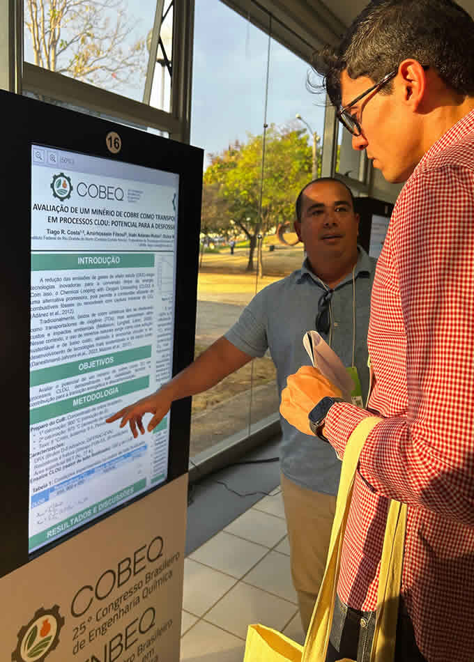 25° Congresso Brasileiro de Engenharia Química e 20° Encontro Brasileiro sobre o ensino em Engenharia Química!